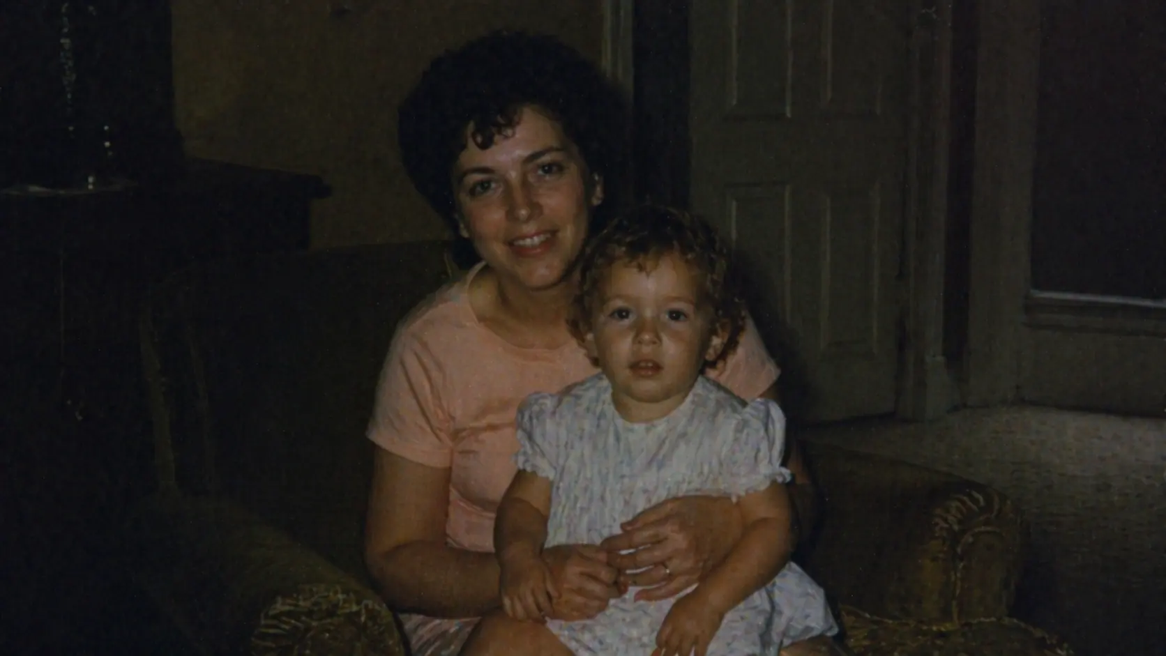 Dark portrait before brightness recovery