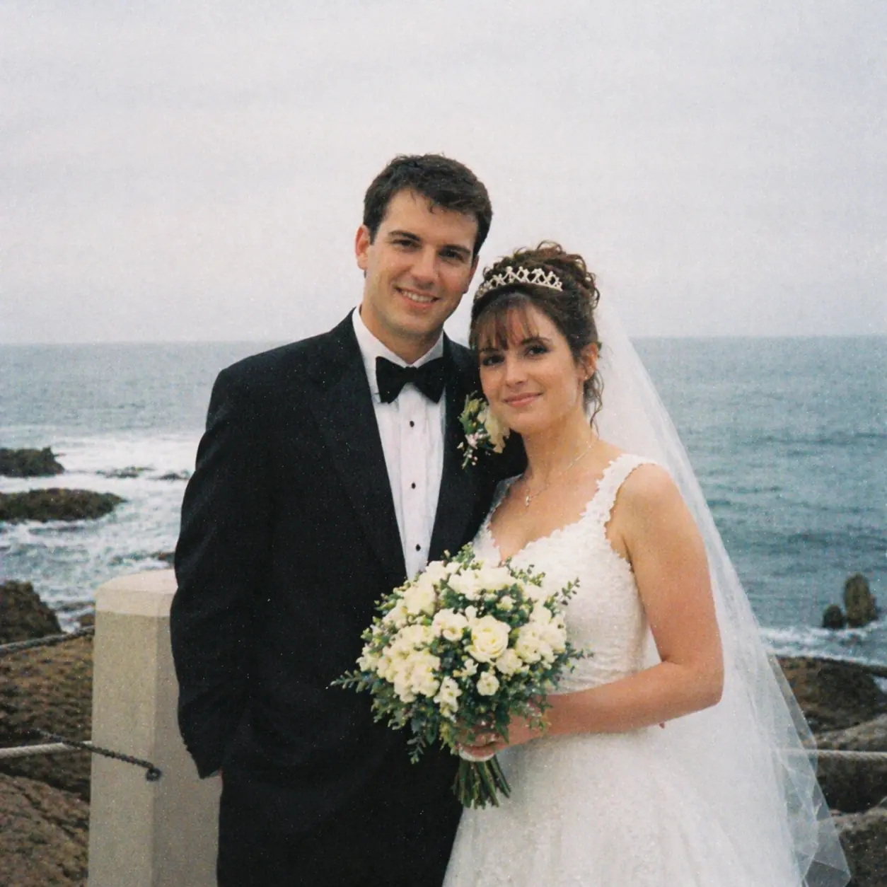 Tightly cropped portrait before background extension