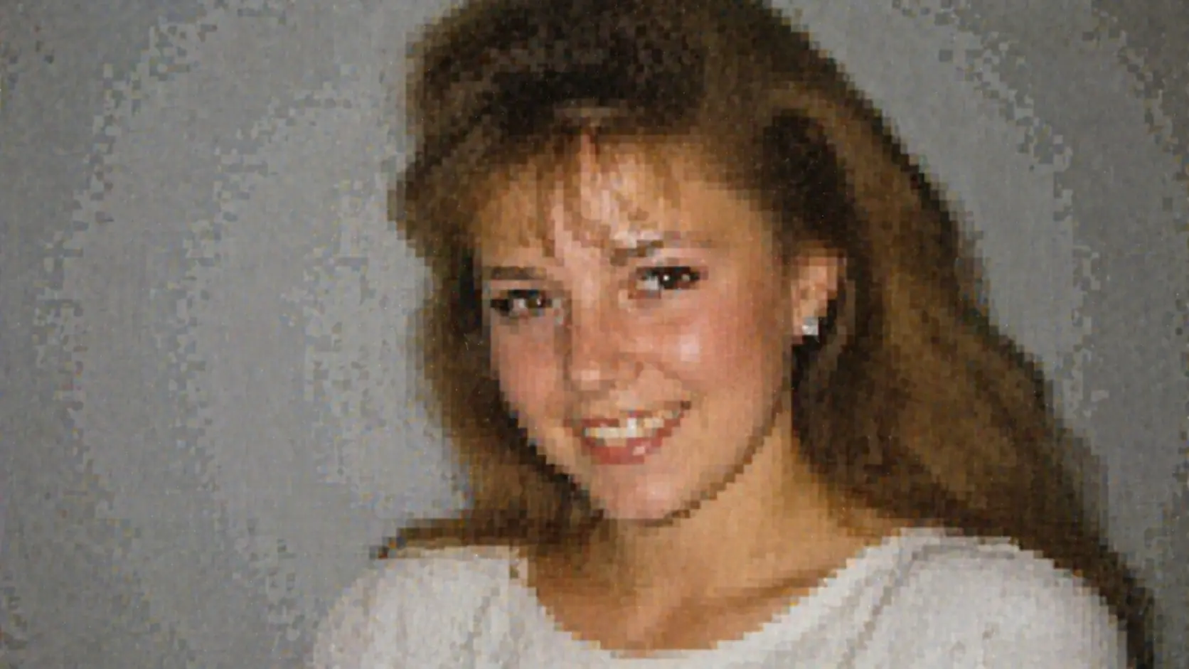 带压缩像素块的人像原图